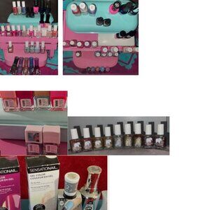 Nail Polish LOT ESSIE Sally Hansen ELLA+MILLA Nailtopia NAILS INC Opi 80+BOTTLES